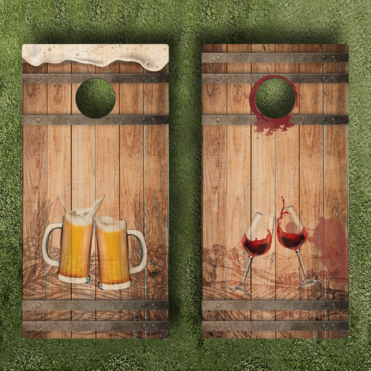 His & Her Alcohol Boards